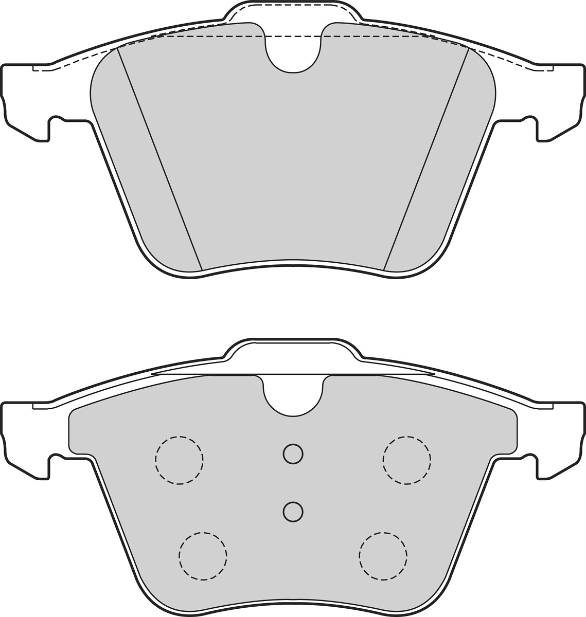 BRAKE PADS FIRST VOLVO V70 III FR